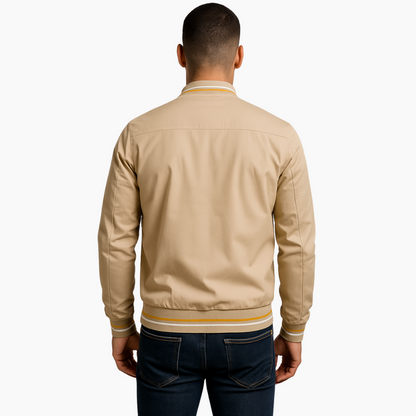 Bomber Jacket with Zip